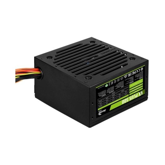 Fuente de Alimentación Aerocool 500W Modelo VX Plus 500 ATX Ventilador 12 cm