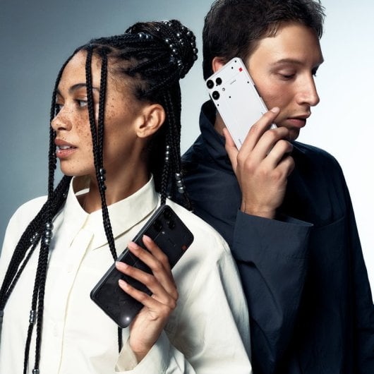 Nothing Phone 3a Lite 8GB 128GB 6.77" AMOLED 5G Dual SIM Bateria 5000mAh IP54 Android 15 Preto