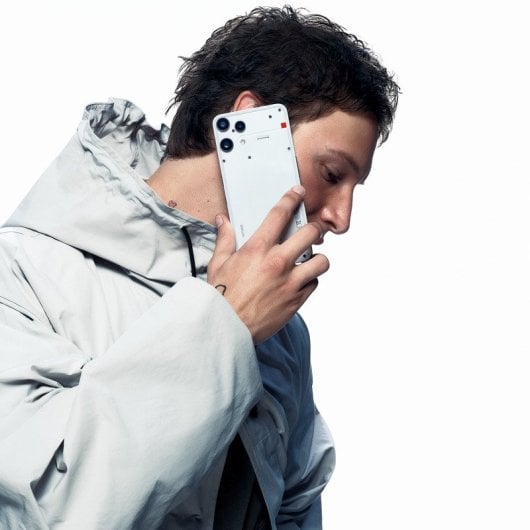 Nothing Phone (3a) Lite 8GB 128GB 6.77" AMOLED 5G Dual SIM Câmera Tripla 50MP IP54 NFC Android 15 Branco