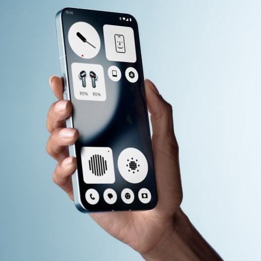 Nothing Phone (3a) Lite 8GB 128GB 6.77" AMOLED 5G Dual SIM Câmera Tripla 50MP IP54 NFC Android 15 Branco