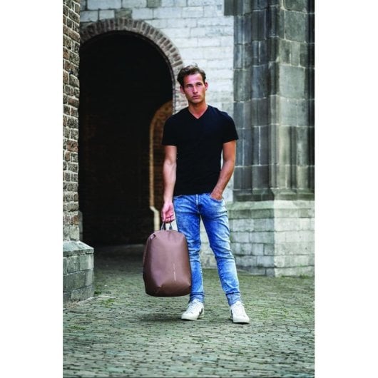 Mochila XD-Design P705.796 Urban 15.6" Fibra reciclada USB Marrón