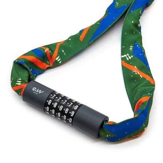 Candado De Contraseña Ewlk022 Funda Tela Roja