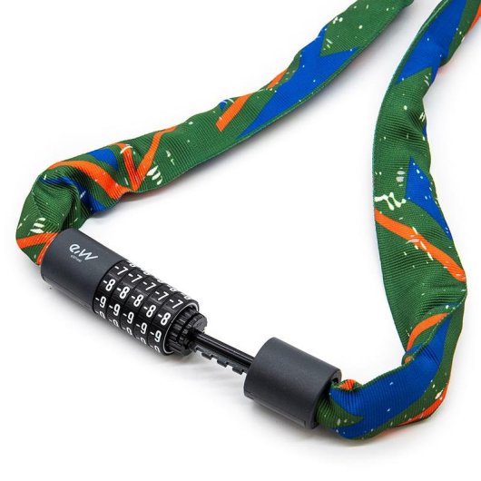 Candado De Contraseña Ewlk022 Funda Tela Roja