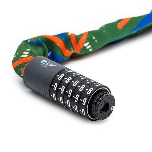 Candado De Contraseña Ewlk022 Funda Tela Roja