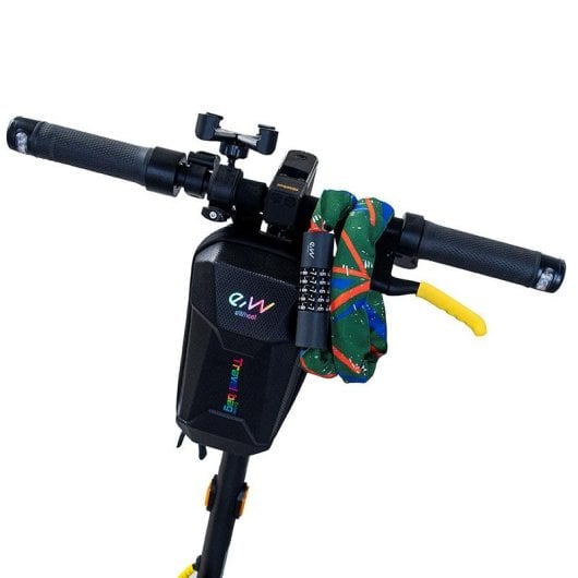 Candado De Contraseña Ewlk022 Funda Tela Roja