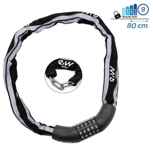 Candado Ewlk017 De Cadena Con Funda Reflectante