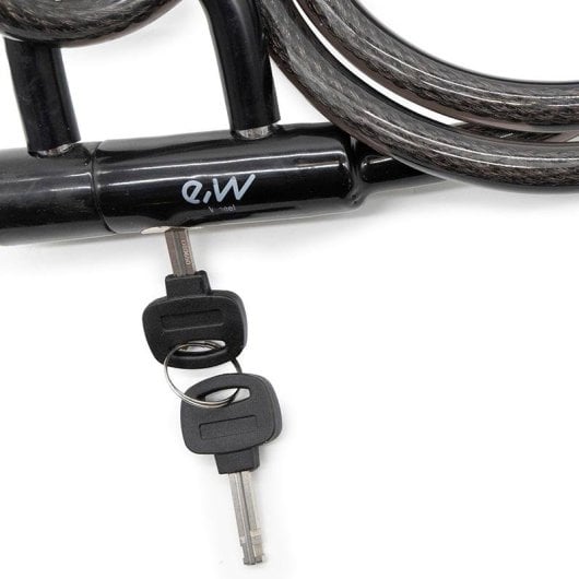 Candado De Llave Ewlk014 Negro