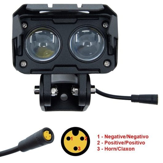 Faro Con Claxon Kukirin G3 Pro