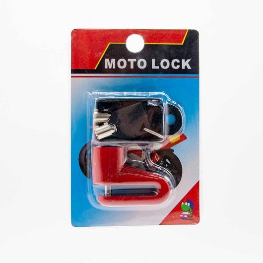 Candado Con Llave Para Disco