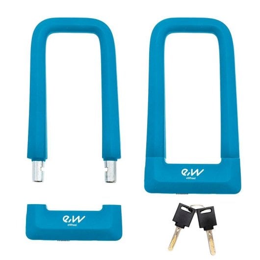 Candado En U De Llave Ewlk023 Negro