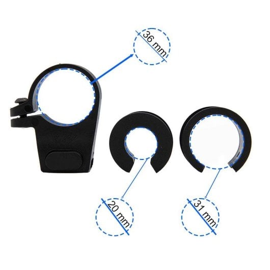 Candado De Llave Ewlk002 Azul