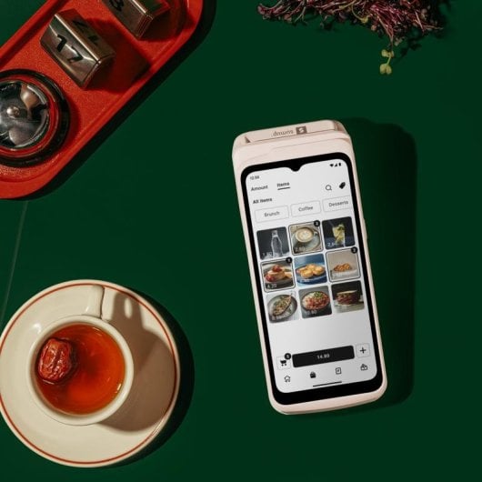 SumUp Terminal TPV 4G Wi-Fi NFC avec imprimante thermique