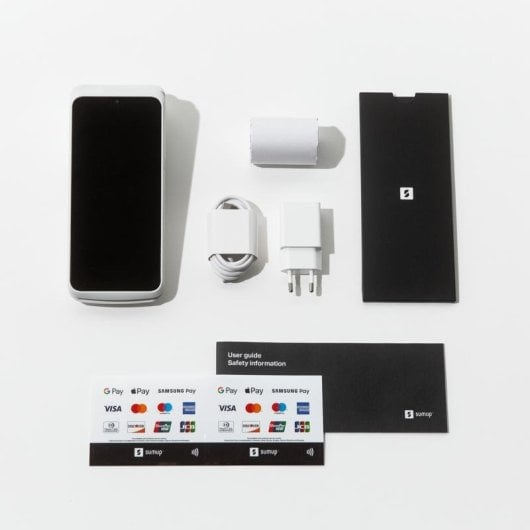 SumUp Terminal TPV 4G Wi-Fi NFC avec imprimante thermique