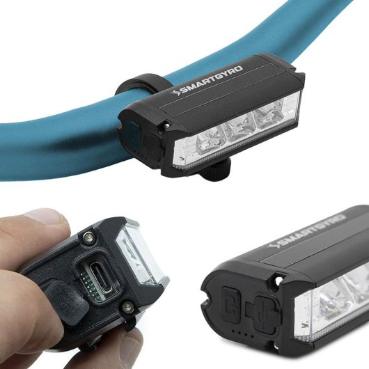 Luz Led Delantero Recargable Usb-c – Smartgyro Pro Hd
