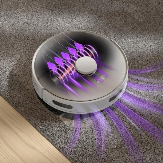 Saugroboter mit Wischfunktion Philips HomeRun Aqua XU3110/02 Mit Absaugstation Navigationsklasse LiDAR 4.000 Pa Allergikerfreundlich