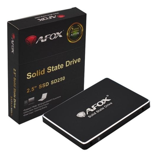 Disco Duro Afox SD250-128GN 128GB SSD 2.5" 430MB/s SATA III 3D NAND