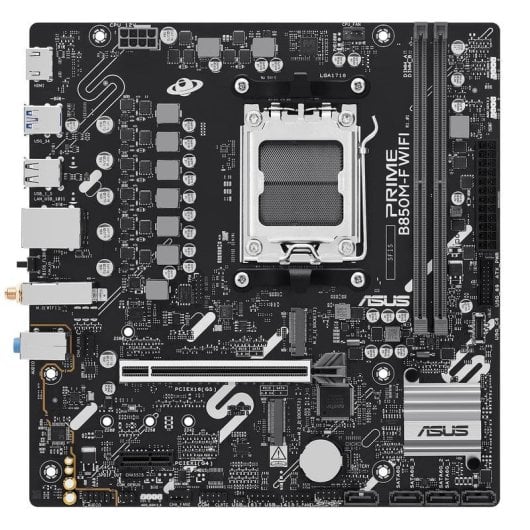 Carte mère ASUS PRIME B850M-F WIFI AMD B850 AM5 DDR5 micro ATX WiFi 6 M.2 PCIe 5.0