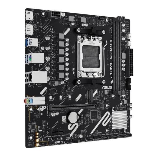 Schede Madri ASUS PRIME A620AM-K AMD A620A Socket AM5 DDR5 Micro ATX No WiFi RGB