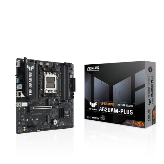 Carte mère ASUS TUF GAMING A620AM-PLUS AMD A620A Socket AM5 DDR5 Micro ATX 2.5GbE M.2 RGB