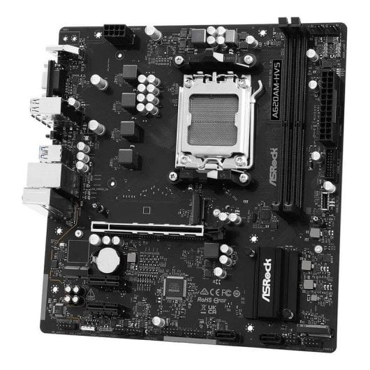 Schede Madri ASRock A620AM-HVS A620 AM5 DDR5 Micro-ATX M.2 PCIe 4.0 USB 3.0