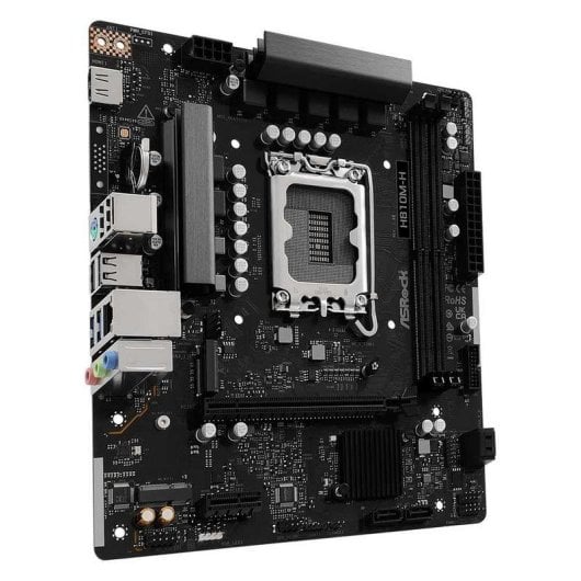 Placa Base ASRock H810M-H Intel H810 LGA1851 DDR5 Micro-ATX PCIe 4.0 M.2