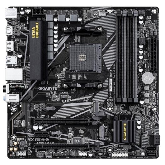 Motherboard Gigabyte B550M DS3H AC R2 B550 AM4 DDR4 Micro ATX Wi-Fi 5 RAID M.2