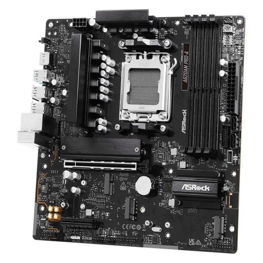 Motherboard ASRock A620AM PRO-A A620 AM5 DDR5 micro ATX PCIe 4.0 256GB