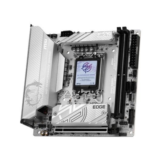 Carte mère MSI MPG B860I EDGE TI WIFI Intel B860 LGA1851 DDR5 Mini ITX Wi-Fi 7 Thunderbolt 4 PCIe 5.0