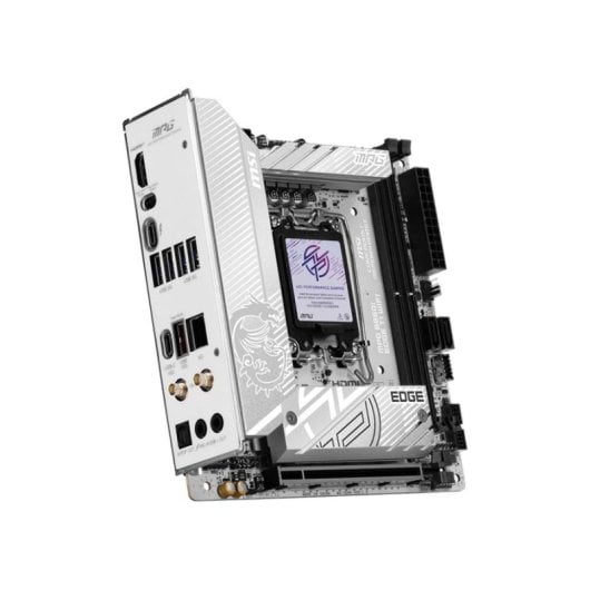 Carte mère MSI MPG B860I EDGE TI WIFI Intel B860 LGA1851 DDR5 Mini ITX Wi-Fi 7 Thunderbolt 4 PCIe 5.0