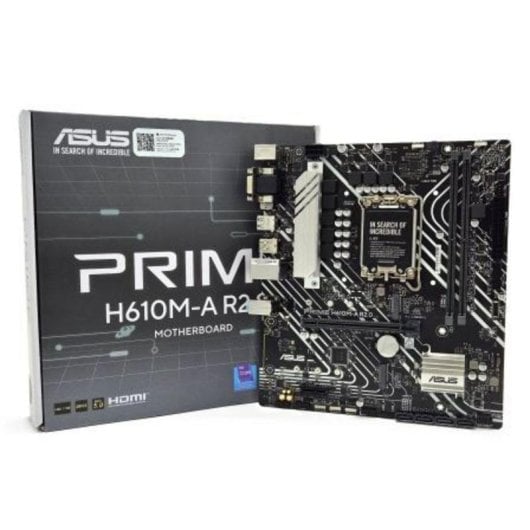 Schede Madri Asus Prime H610M-A R2.0 H610 LGA1700 DDR5 Micro-ATX PCIe 4.0 RGB