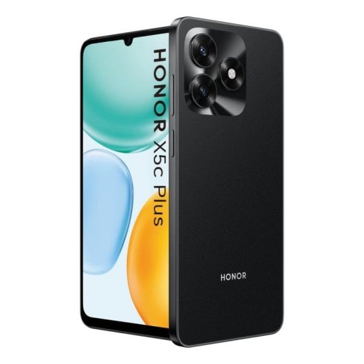 Honor X5c Plus 4 Go 128 Go 6,74" LCD 4G Double SIM Batterie 5260mAh MagicOS 9.0 Noir