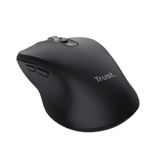 Maus Trust 25673 Bluetooth 3200DPI Schwarz Hyperscroll Multidevice Leise 9 Tasten