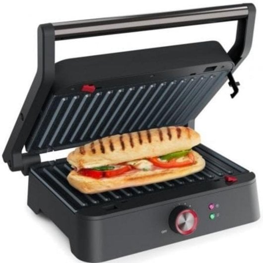 Grill Eléctrico Princess Multi Grill 112418 1800W Placas Desmontables 27.5x18 cm
