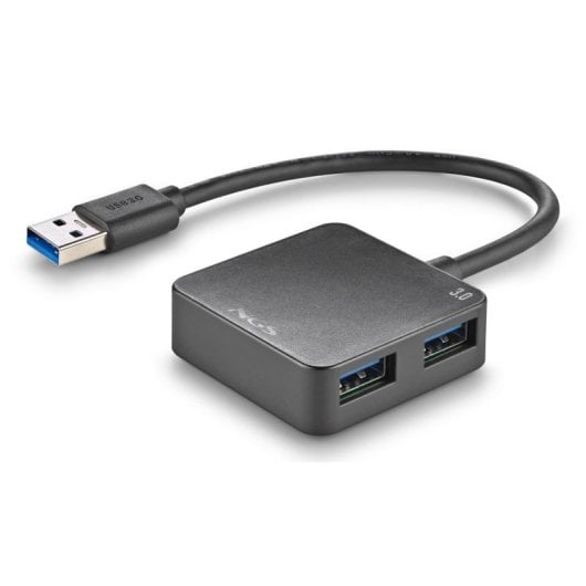 Hub NGS 4 puertos 5 Gbps IHUB 3.0 TINY compacto USB 3.0 cable 18 cm