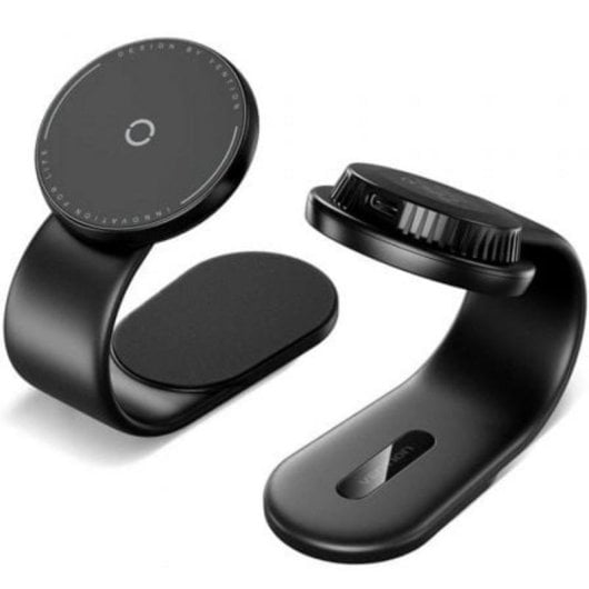 Cargador de coche inalámbrico Vention KSKB0 15W Aleación aluminio-titanio Negro