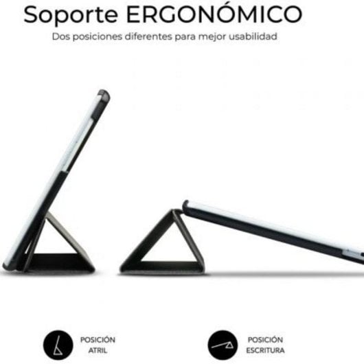 Funda Subblim Shock Case Lenovo Tab 10,1" Negra SmartCover y Protección 360°