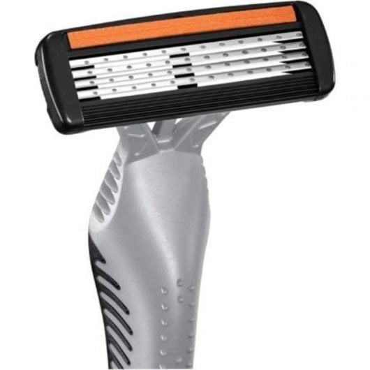 Maquinilla de Afeitar Bic Flex 4 4 Hojas Cabezal Pivotante y Banda Lubricante