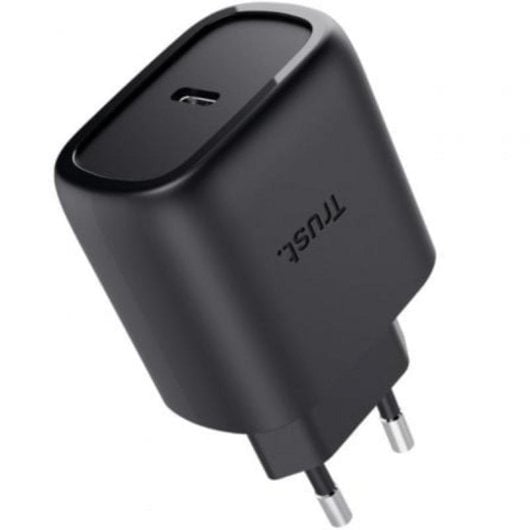 Carregador Trust Maxo GaN 45W USB-C Cabo 2m Compatível Samsung