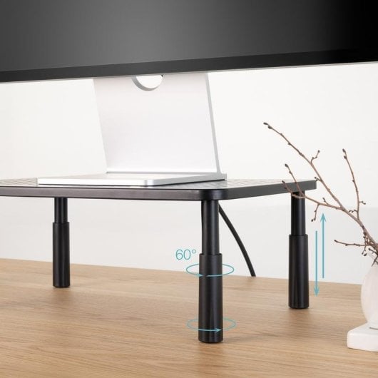 Supporto Monitor TooQ TQMR086 Regolabile Multiuso Nero 20kg