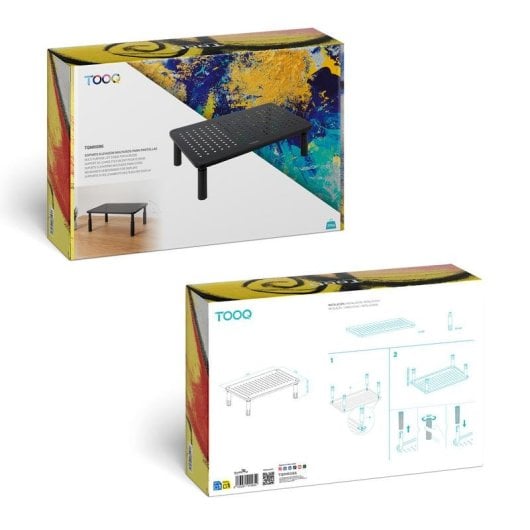 Supporto Monitor TooQ TQMR086 Regolabile Multiuso Nero 20kg