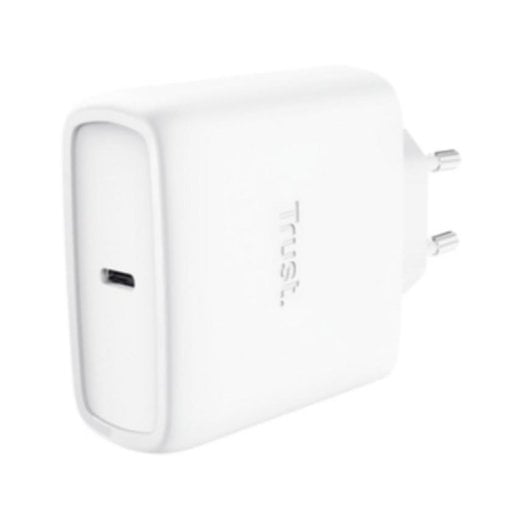 Chargeur GaN Trust Maxo 65W USB-C câble 2m charge rapide blanc