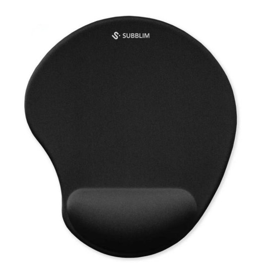 Alfombrilla Subblim Ergo NeoGel MousePad Gel Refrigerante Base Antideslizante Negra