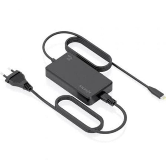 Cargador de sobremesa Aisens ASCH-1PD45D067-BK GaN USB-C 45W 1.8m Negro