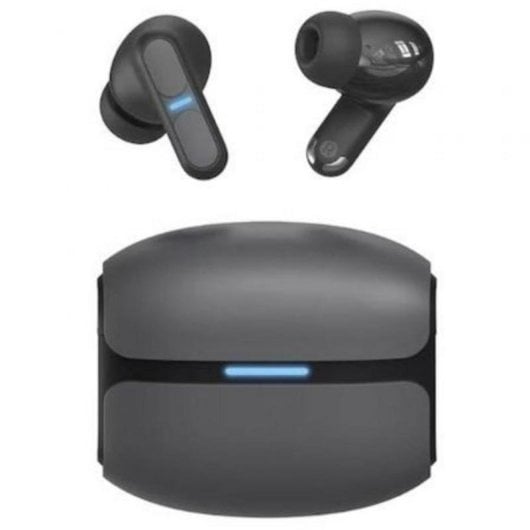 Auriculares Leotec Nebula Fit inalámbricos Bluetooth 6.0 Gaming con latencia baja negros