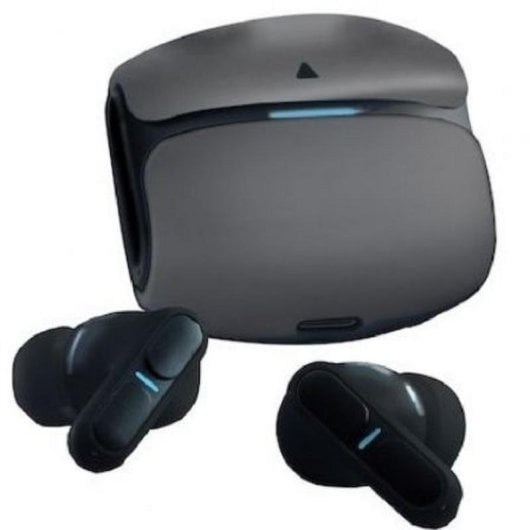 Auriculares Leotec Nebula Fit inalámbricos Bluetooth 6.0 Gaming con latencia baja negros
