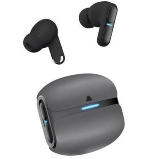 Auriculares Leotec Nebula Fit inalámbricos Bluetooth 6.0 Gaming con latencia baja negros