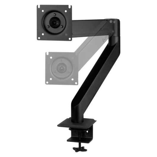 Monitorhalterung Arctic X1-3D Clamp 43 Zoll Gasfeder höhenverstellbar Schwarz