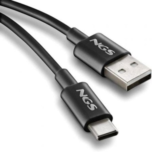 Cavo USB NGS ZYRO-AC Black 1m USB-A a USB-C 15W 480Mbps