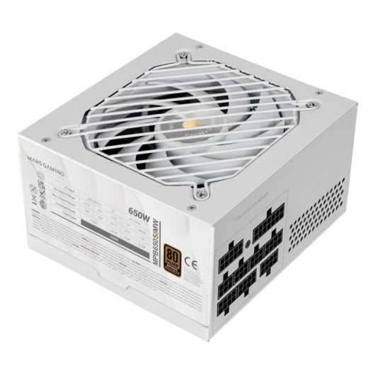 Fuente de Alimentación Mars Gaming MPB650SIM 650W 80 Plus Bronze Modular Ventilador Silencioso
