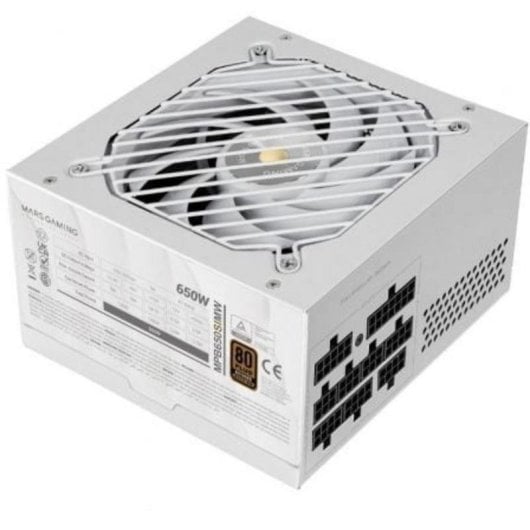 Fuente de Alimentación Mars Gaming MPB650SIM 650W 80 Plus Bronze Modular Ventilador Silencioso
